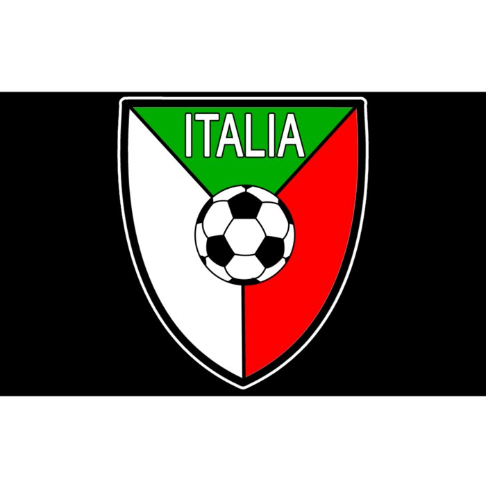 Italy Soccer Flag Emblem Italia Bumper Sticker