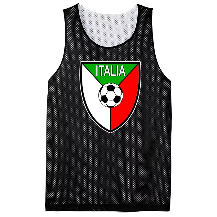 Italy Soccer Flag Emblem Italia Mesh Reversible Basketball Jersey Tank