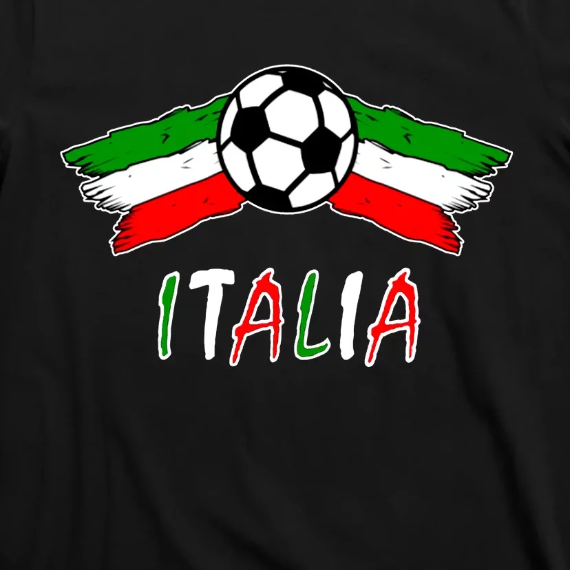 Italy Soccer Flag Italia Champs T-Shirt