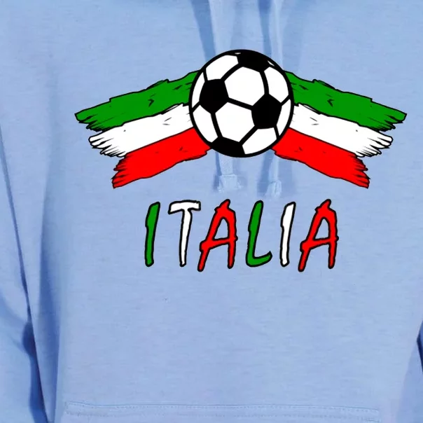 Italy Soccer Flag Italia Champs Unisex Surf Hoodie