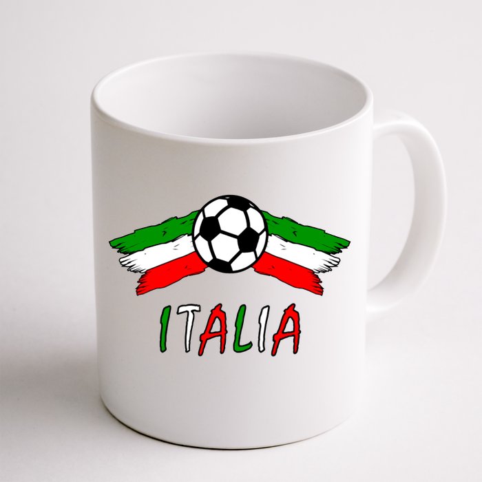 Italy Soccer Flag Italia Champs Front & Back Coffee Mug