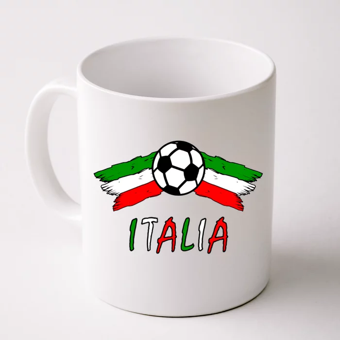 Italy Soccer Flag Italia Champs Front & Back Coffee Mug