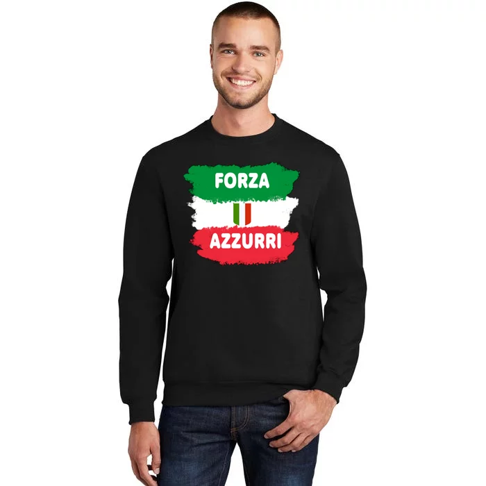 Italy Soccer Football Azzurri Forza Italia Sweatshirt