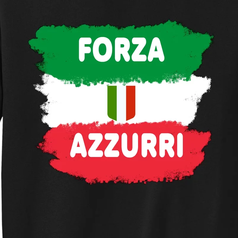 Italy Soccer Football Azzurri Forza Italia Sweatshirt