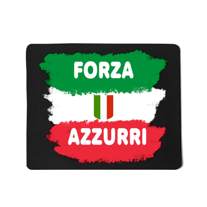 Italy Soccer Football Azzurri Forza Italia Mousepad