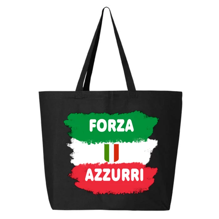 Italy Soccer Football Azzurri Forza Italia 25L Jumbo Tote