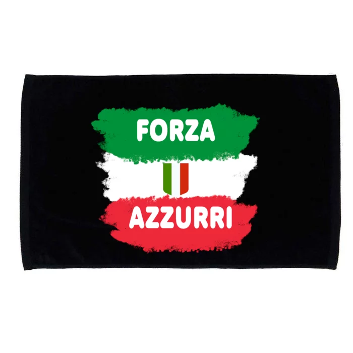 Italy Soccer Football Azzurri Forza Italia Microfiber Hand Towel