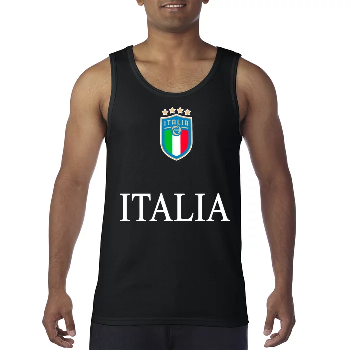 Italy Soccer Jersey Euros Italia Tank Top