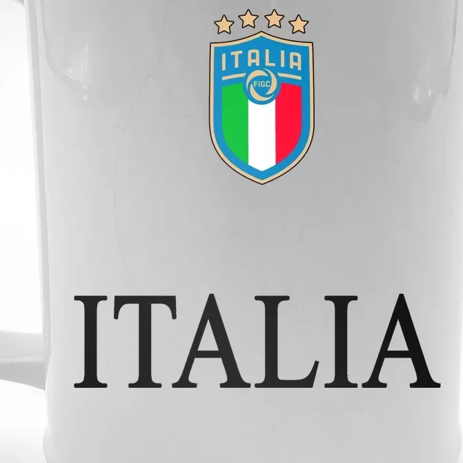 Italy Soccer Jersey Euros Italia Front & Back Beer Stein