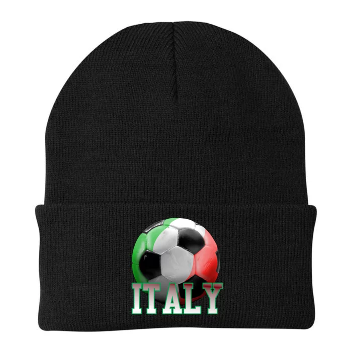 Italy Soccer Logo Knit Cap Winter Beanie