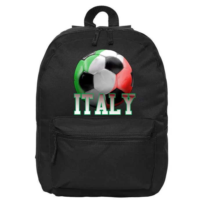 Italy Soccer Logo 16 in Basic Backpack