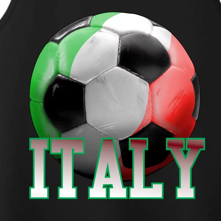 Italy Soccer Logo Performance Tank