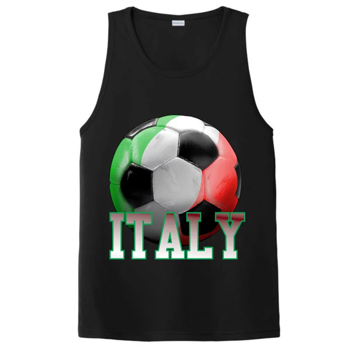 Italy Soccer Logo Performance Tank