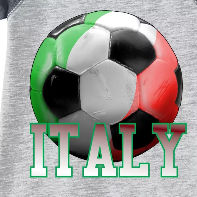 Italy Soccer Logo Infant Baby Jersey Bodysuit