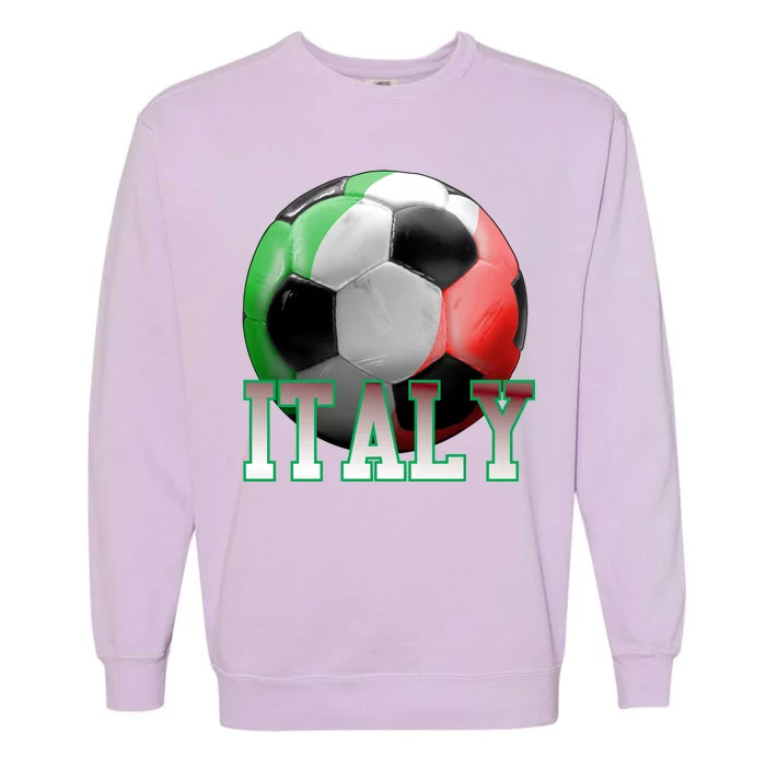 Italy Soccer Logo Garment-Dyed Sweatshirt