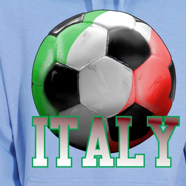 Italy Soccer Logo Unisex Surf Hoodie