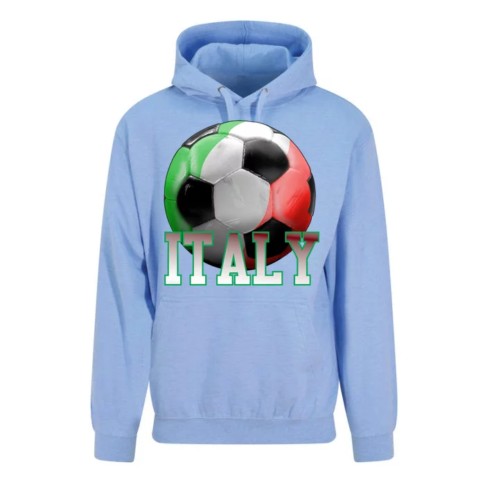 Italy Soccer Logo Unisex Surf Hoodie