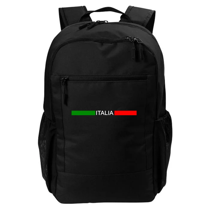 Italy Soccer Strip Logo Euro Italia Daily Commute Backpack