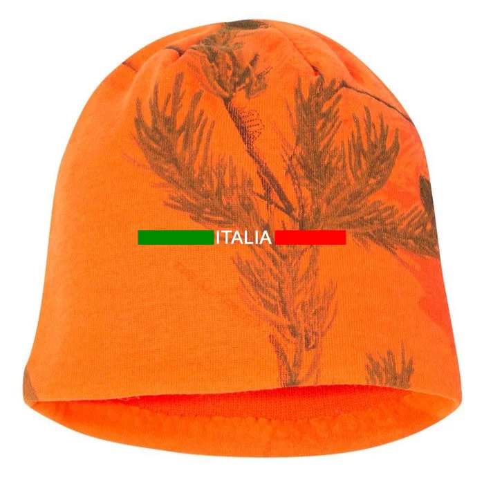 Italy Soccer Strip Logo Euro Italia Kati - Camo Knit Beanie