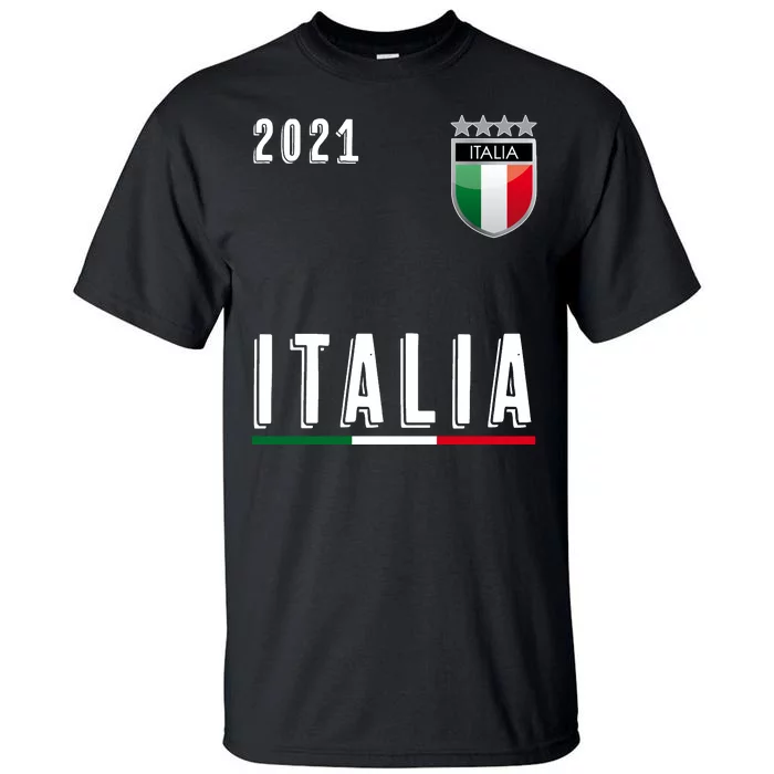 Italy Soccer Team Jersey Italia Flag Tall T-Shirt