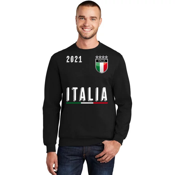 Italy Soccer Team Jersey Italia Flag Tall Sweatshirt