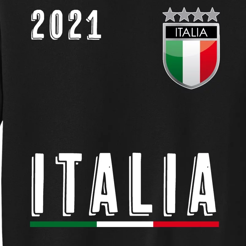 Italy Soccer Team Jersey Italia Flag Tall Sweatshirt