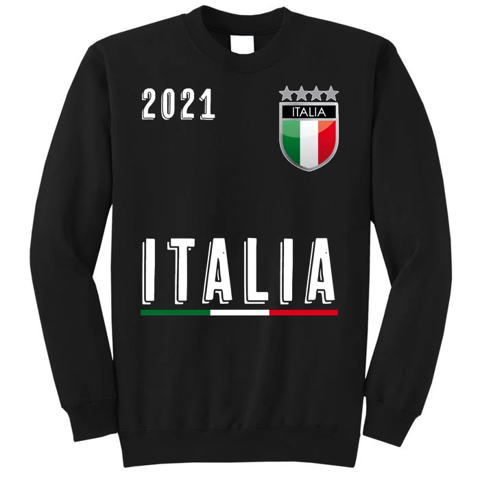 Italy Soccer Team Jersey Italia Flag Tall Sweatshirt