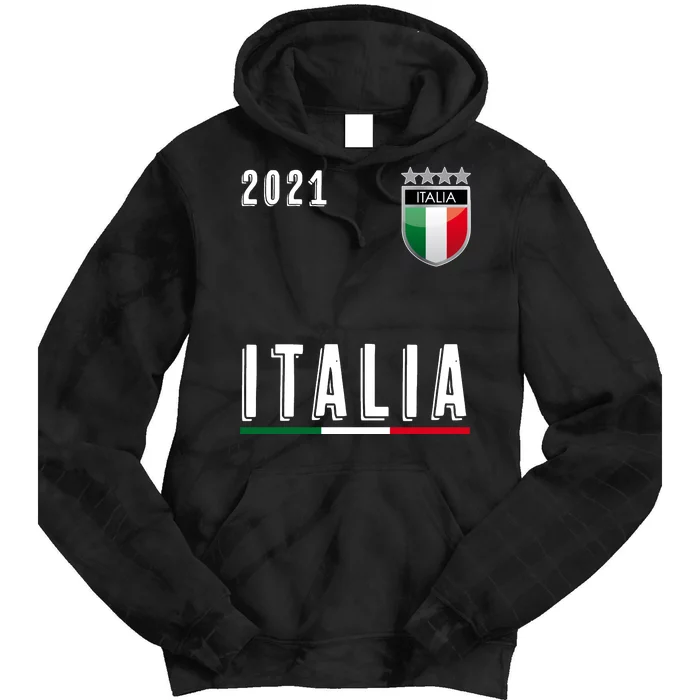 Italy Soccer Team Jersey Italia Flag Tie Dye Hoodie