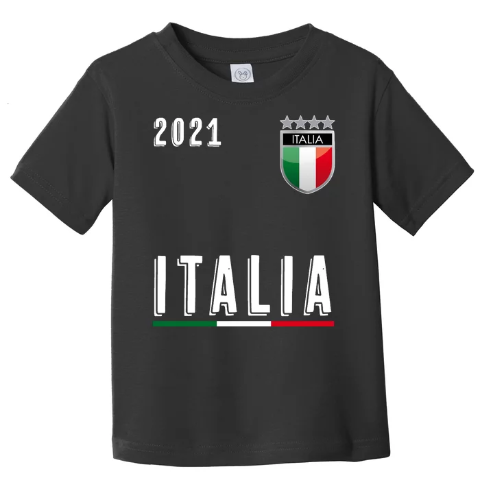 Italy Soccer Team Jersey Italia Flag Toddler T-Shirt