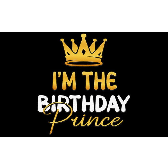 I'm The Birthday Prince Bday Party Idea For Him Bumper Sticker