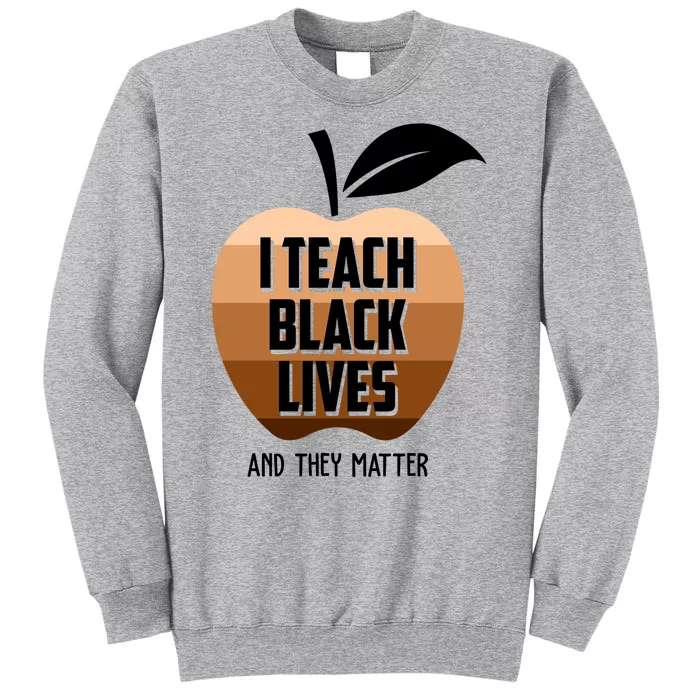 I Teach Black Lives And They Matter Sweatshirt