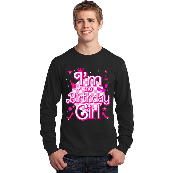 Im The Birthday Girl Doll Family Party Decorations Long Sleeve Shirt