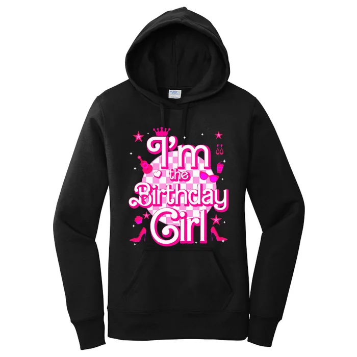 Im The Birthday Girl Doll Family Party Decorations Women's Pullover Hoodie