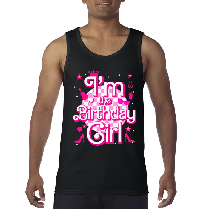 Im The Birthday Girl Doll Family Party Decorations Tank Top