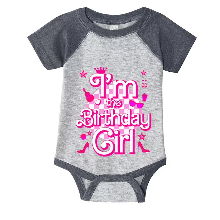 Im The Birthday Girl Doll Family Party Decorations Infant Baby Jersey Bodysuit