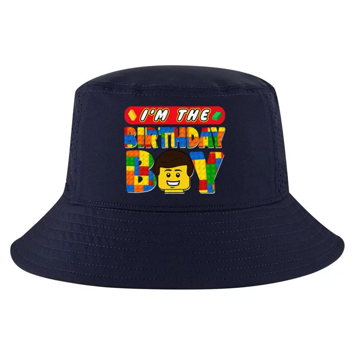 Im The Birthday Boy Building Brick Family Matching Cool Comfort Performance Bucket Hat