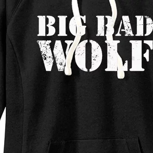 I'm The Bad Wolf Funny Halloween Costume Women's Fleece Hoodie