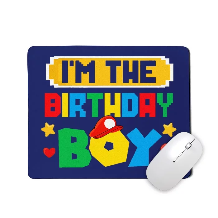 Im The Birthday Boy Game Gaming Family Matching Mousepad