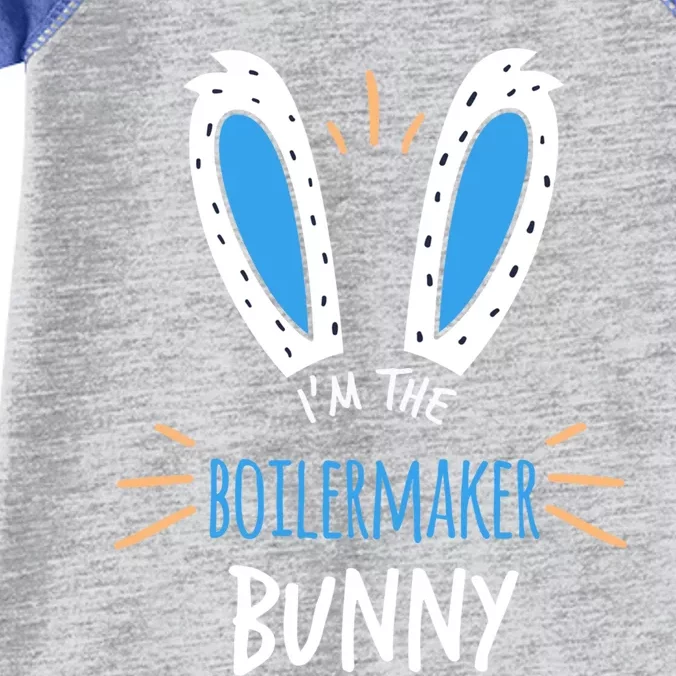 I'm The Boilermaker Bunny Ears Welder Easter Sunday Gift Infant Baby Jersey Bodysuit