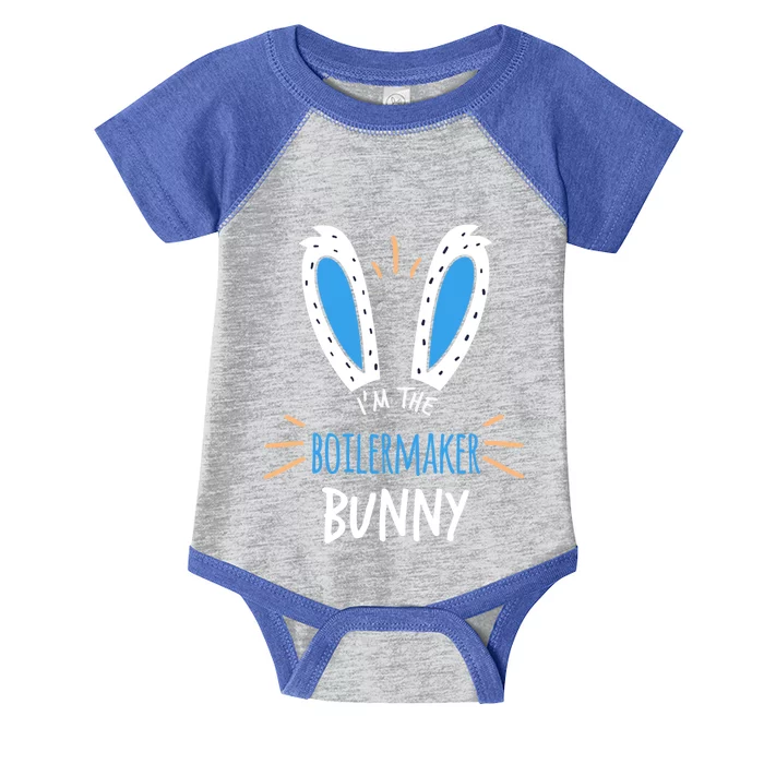 I'm The Boilermaker Bunny Ears Welder Easter Sunday Gift Infant Baby Jersey Bodysuit