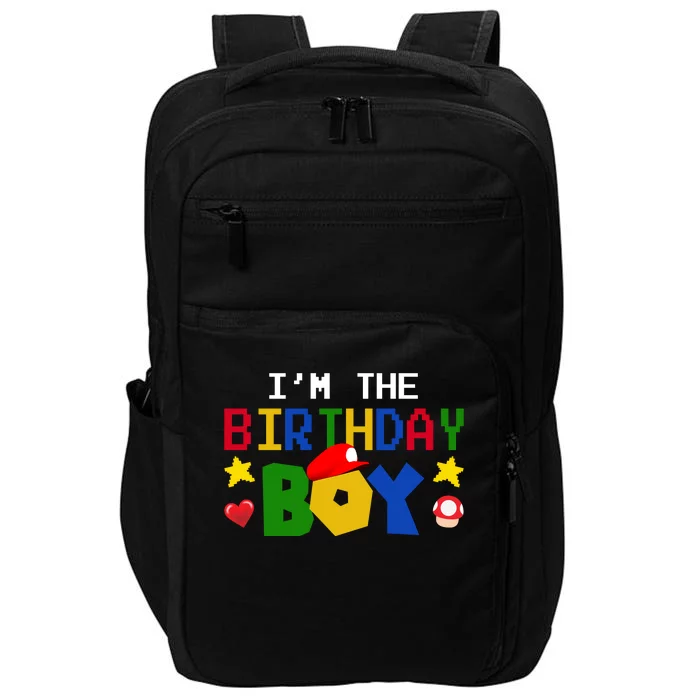 Im The Birthday Boy Game Gaming Gift Impact Tech Backpack