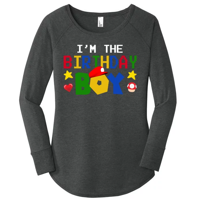 Im The Birthday Boy Game Gaming Gift Women's Perfect Tri Tunic Long Sleeve Shirt