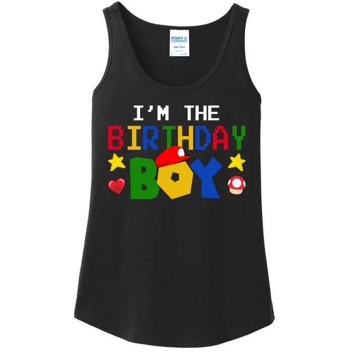 Im The Birthday Boy Game Gaming Gift Ladies Essential Tank