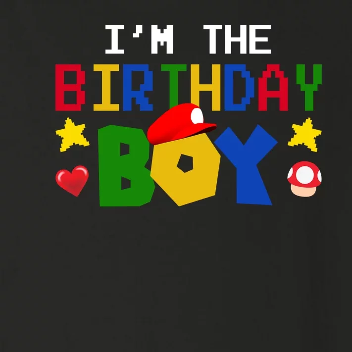 Im The Birthday Boy Game Gaming Gift Toddler Long Sleeve Shirt