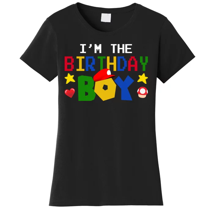 Im The Birthday Boy Game Gaming Gift Women's T-Shirt