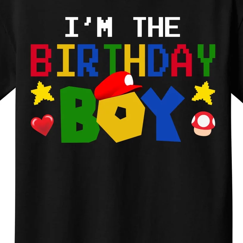 Im The Birthday Boy Game Gaming Gift Kids T-Shirt