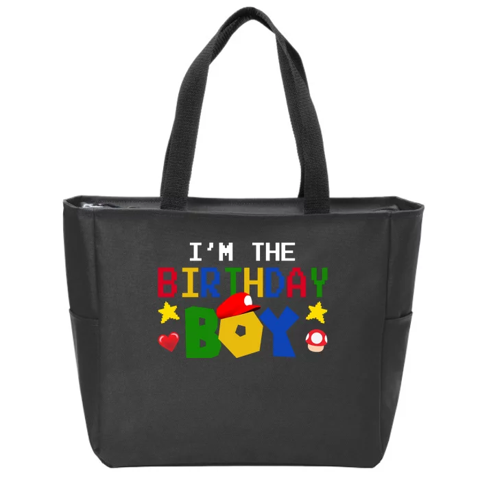 Im The Birthday Boy Game Gaming Gift Zip Tote Bag