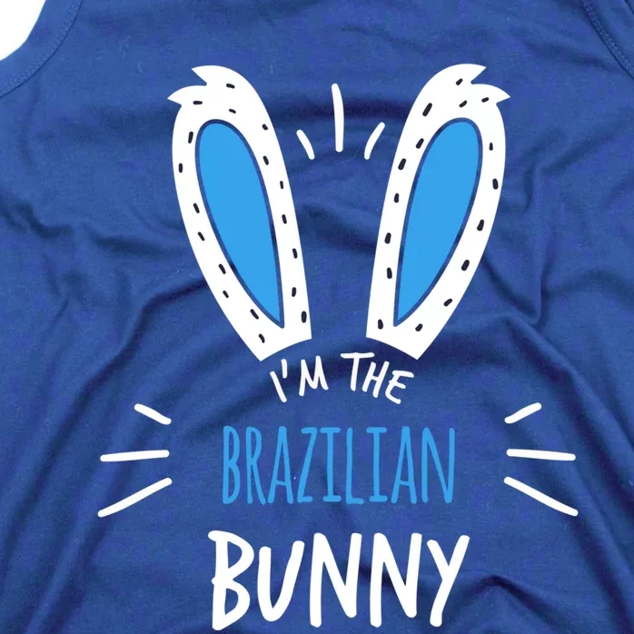 I'm The Brazilian Bunny Ears Brazil Easter Sunday Gift Tank Top