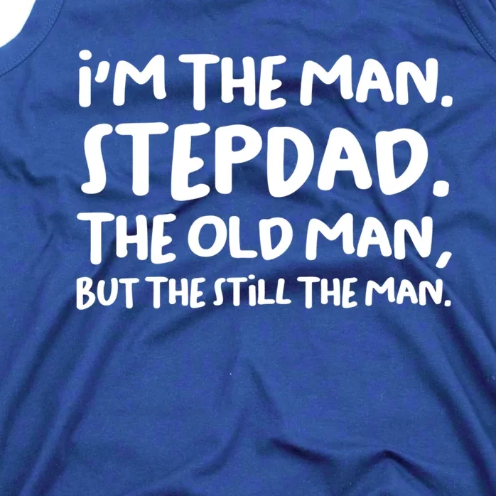 I'm The Bonusgiftdad The Old Bonus Father Stepdad Cute Gift Tank Top