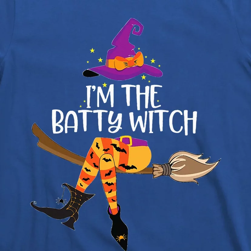 Im The Batty Witch Halloween Matching Group Costume T-Shirt